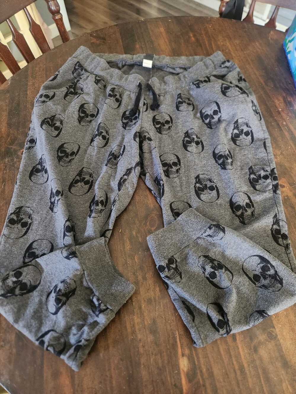 Torrid Grey Skull Print Jogger Pants